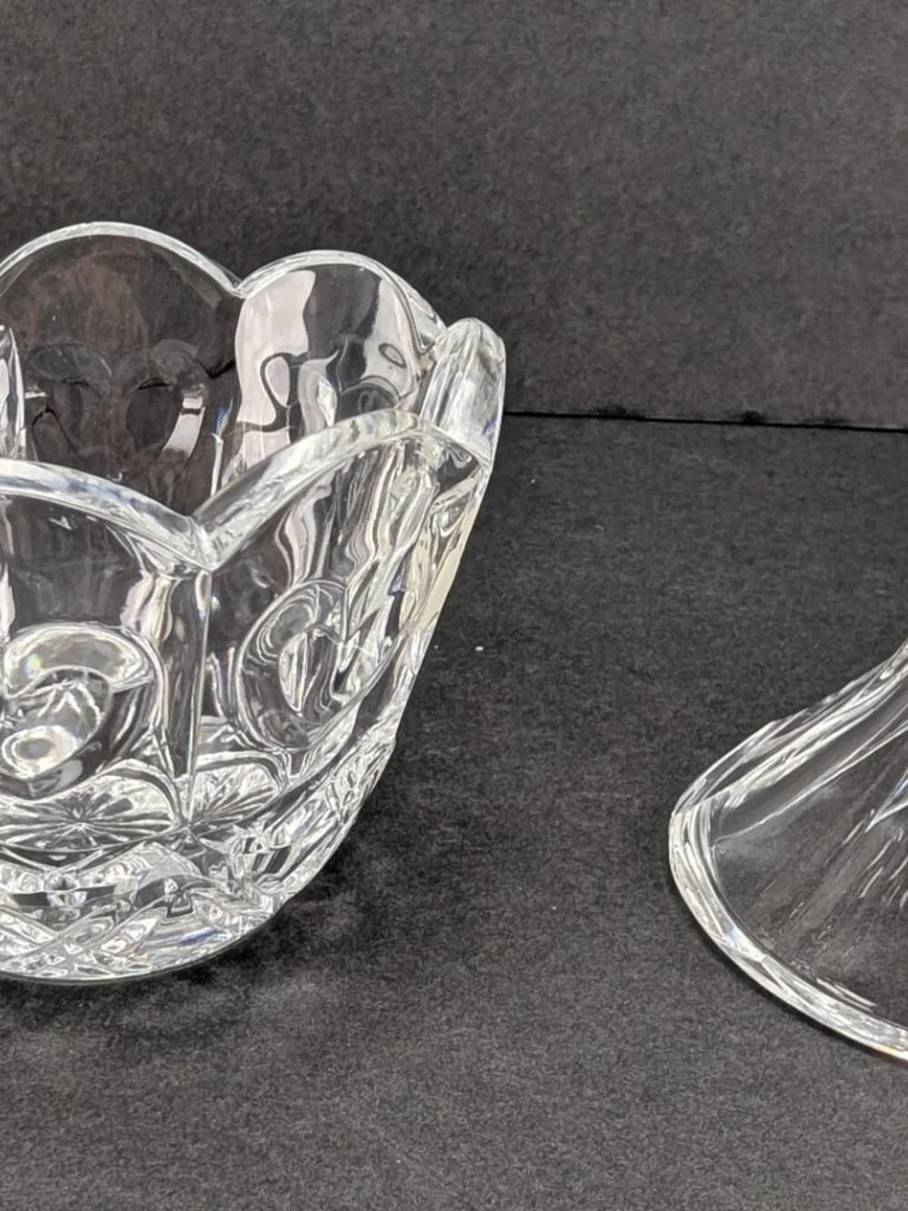 Vintage Fifth Avenue Lead Crystal Cherish 6-1/4